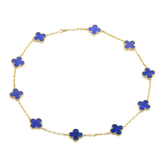Custom 10K Clover Necklace