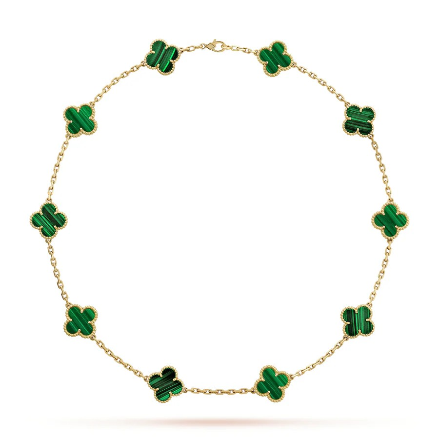 Custom 10K Clover Necklace