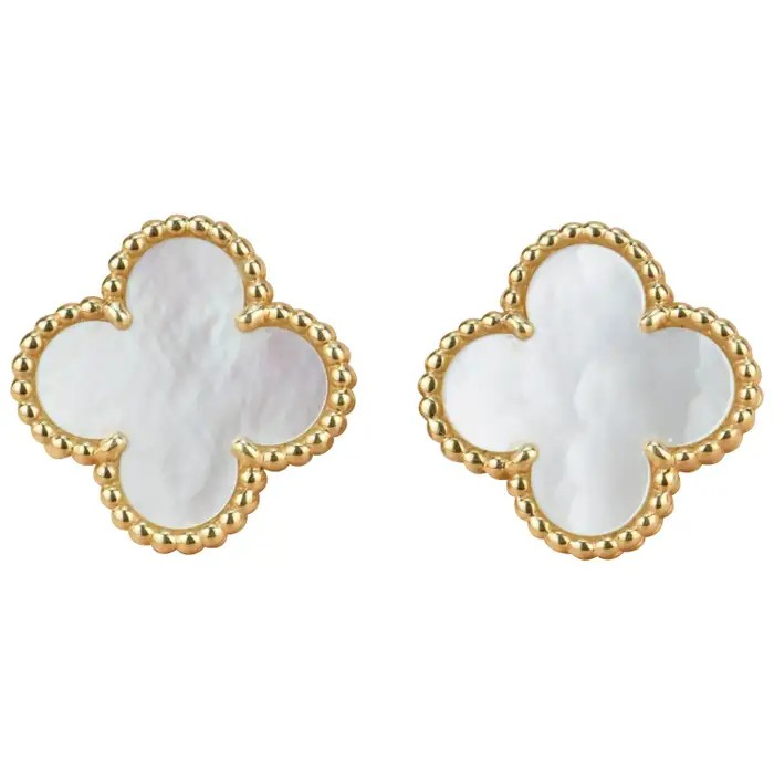 Custom 10K Clover Earrings