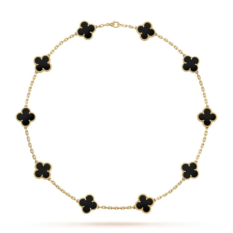 Custom 10K Clover Necklace