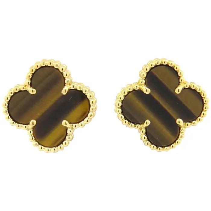 Custom 10K Clover Earrings