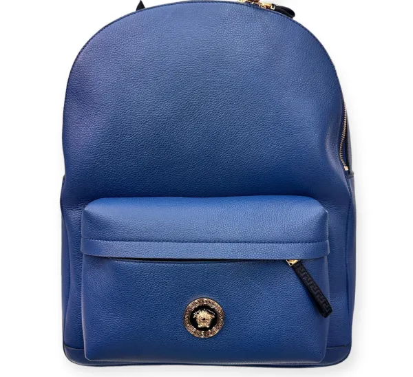 Versace backpack blue sale