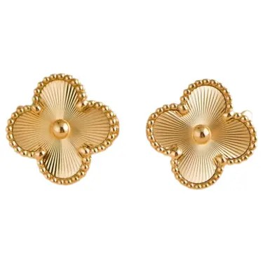 Custom 10K Clover Earrings