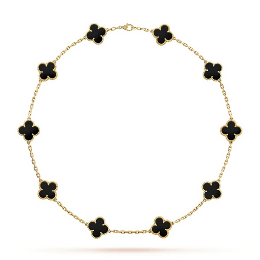 Custom 10K Clover Necklace